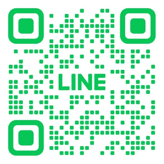 QR Code ติดต่อ บนล่าง ผ่าน Line